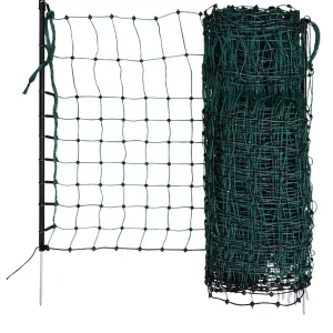 Kerbl Kaninchennetz 12 m, grün, 65 cm, Einzelspitze Neue Kollektion