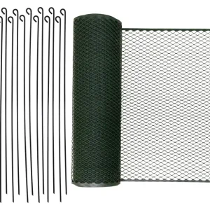 Kerbl Universalzaun Multifence, 25 m lang, 0,90 m hoch 15 Befestigungstäbe, 30 U-Heringe, grün Jetzt Kaufen