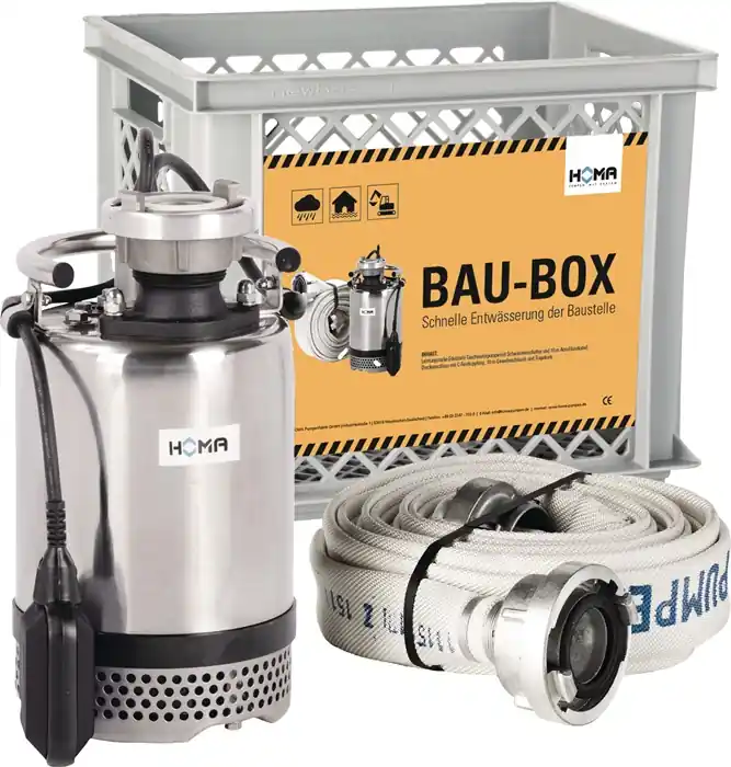 Sale Bau-Box HBP503WA 15,5 m³/h 12m 0,4 kW HOMA