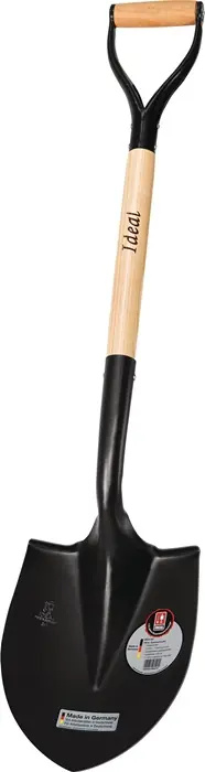 Rabatt Spatenschaufel 300x220mm m.Eschen-YD-Stiel 75cm 1860 IDEAL