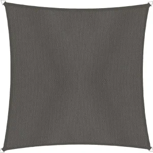 Neuheit Sonnensegel CANNES QU L4xB4mm Seil anthracite Polyestergewebe WINDHAGER