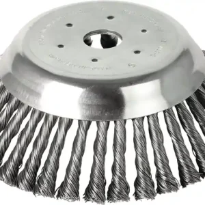 Solange Der Vorrat Reicht Rundbürste ZKM Drahtstärke 0,50 mm,12 Zöpfe Stahldraht STH 12mm