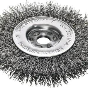 Bestpreis Rundbürste RBE Bohr.16mm Drahtstärke 0,30mm Stahldraht rostfr.ROF 31,5mm VE: 5 Stück