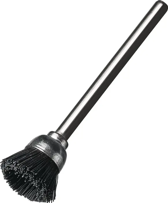 Garantierte Lieferung Miniflächenbürste STB DxB37xL5mm Borsten 5mm Schaft-D.3mm LESSMANN