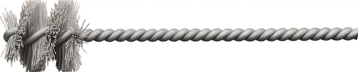 Heißes Angebot Innenbürste D.13mm K600 2,0mm Draht Besatz-L.25mm LESSMANN