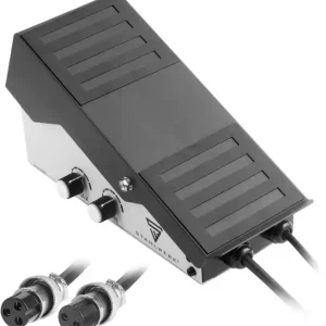 Geprüft Fußpedal Kabel-L.4m 2- u.3-poliger Stecker STAHLWERK