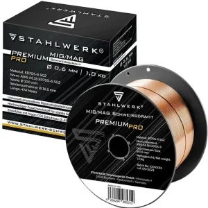 Schweißdraht ER70S 0,6mm 1kg STAHLWERK Markenprodukt