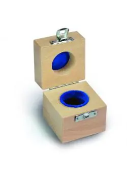 Angebot Etui für Prüfgewicht E1 bis F1 - Einzelgewicht à 2 kg - Holz, gepolstert
