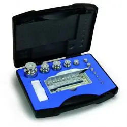 Gewichtssatz M 1 - 19 Prüfgewichte - 1 mg bis 1 kg - Edelstahl, Aluminium, Neusilber Angebot