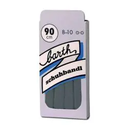 Markenware Schnürsenkel, Länge 75 bis 150 cm, Schwarz, BARTH - VE 6 und 12 Stück - Preis per VE