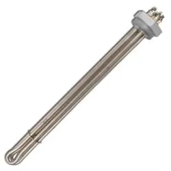 Einschraubheizkörper - Heizwendel VA - Gewinde 1 1/2" VA - ohne Kappe Knallerangebot