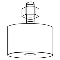 Schwingungsdämpfer - 4er Set - für FB-Ventilatoren Knallerangebot