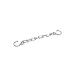 Knotenkette - Edelstahl - 200 mm - mit Edelstahl Haken Must-Have