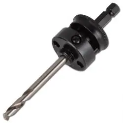 Neu Im Sortiment Aufnahme Typ A10E - für Hartmetall bestücte TCT STARRETT Vielzweck-Lochsägen Ø 3