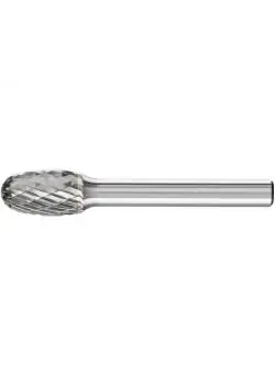 Highlight Frässtift - PFERD - Hartmetall - Schaft-Ø 6 mm - Tropfenform - TOUGH-Zahnung