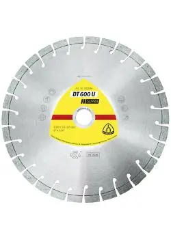 Diamanttrennscheibe DT 600 U Supra - Durchmesser 100 bis 230 mm - Bohrung 16 bis 22,23 mm - lasergeschweißt - Kurzzahn - Preis per Stück Heißes Angebot