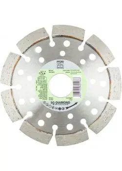 Diamanttrennscheibe - PFERD - für Beton/Gestein - Segmenthöhe 10 mm - Preis per Stück Top-Preis