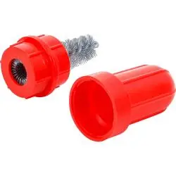 Rabatt Batteriepol- und Klemmen-Reinigungsbürste - Länge 85 mm - Außenbürste-Ø 23 mm - Innenbürsten-Ø 20 mm
