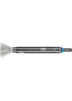 Neue Kollektion PFERD Pinselbürste PBUL mit Schaft - INOX - ungezopft - lange Ausführung - Außen-ø 10 mm - Besatzmaterial-ø 0,20 und 0,30 mm - VE 10 Stück - Preis per VE