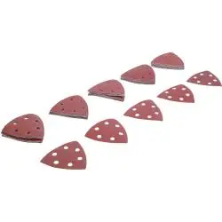 Jetzt Kaufen Schleifblätter - für Dreieckschleifer - Maße 95 x 95 mm - 50-tlg.