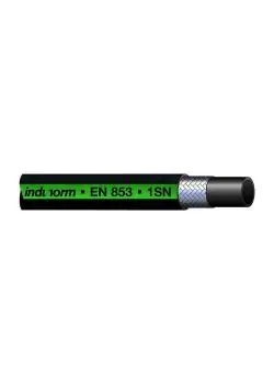 Geflechtschlauch 1SN - Gummi - DN 5 bis 51 - Außen-Ø 11,8 bis 64,1 mm - PN 40 bis 250 - Preis per Rolle/Meter Sonderangebot