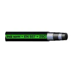 Geflechtschlauch 2SC - Gummi - DN 6 bis 25 - max. Außen-Ø 14,2 bis 36,6 mm - PN 165 bis 400 - Preis per Rolle Meistverkauft