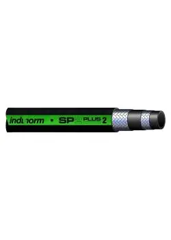 Geflechtschlauch SP2plus2 - Gummi - DN 6 bis 16 - max. Außen-Ø 14,2 bis 24,7 mm - PN 290 bis 480 - Preis per Rolle Neuheit