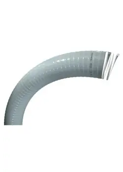 PVC-Spiralschlauch Spirabel® MDSE - Innen-Ø 38 bis 151 mm - Außen-Ø 46 bis 170 mm - Länge 20 bis 50 m - Farbe grau - Preis per Rolle Direktkauf