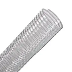 Zertifiziert PU-Schlauch - transparent-grau - Innen-Ø 20 bis 300 mm - Außen-Ø 27 bis 315 mm - 10 m und 20 m - Preis per Rolle