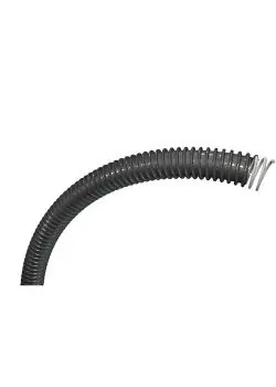 Must-Have PVC-Gebläseschlauch Gaine GA2 - Innen-Ø 20 bis 250 mm - Außen-Ø 25 bis 262 mm - Länge 10 bis 50 m - schwarz - Preis per Rolle