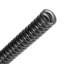 Neuheit Stahlschutzschlauch - PVC-beschichtet - Innen-Ø 4 bis 51 mm - Außen-Ø 6,6 bis 57,8 mm - verzinkter Stahl - Länge 10 m - Preis per Rolle