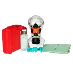 Pflanzenschutzkoffer - Schutzanzug Gr. XL - 1 Paar Handschuhe Gr. L - Preis per Stück Finale Aktion
