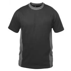 Arbeitsshirt "MADRID" - Farbe schwarz/grau - Gr. S-XXXL - 100% Baumwolle Sonderaktion