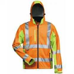 Softshelljacke "Hoss" - Farbe orange/gelb - Größe S–XXXL Meistverkauft