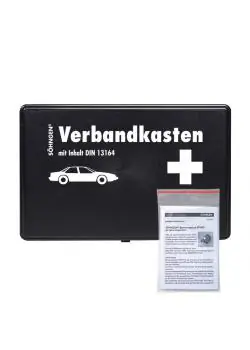 Kfz-Verbandkasten - DIN 13164 plus Beatmungstuch Top-Preis