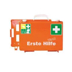Erste-Hilfe-Koffer DIREKT Praxis - Maße 310 x 210 x 130 mm - Norm nach DIN 13157 Abverkauf