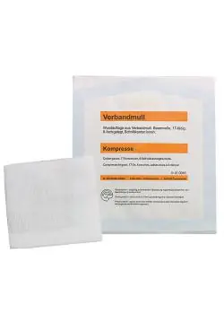 Begrenztes Angebot Mullkompresse