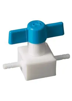 Schlauchventil - Kunststoff - 2-Wege/3-Wege - für Schlauch-Ø innen 4,5 bis 10 mm - DN 2 bis 4 - PN 0 bis 1 Markenware