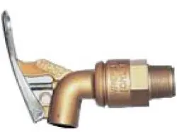 Zapfhahn - Zinkspritzguss - selbstschließend - Flammsperre - Anschlussgewinde G 3/4" Sichere Zahlung