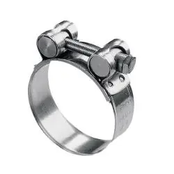 Gelenkbolzenschellen GEMI GBS - Bandbreite 20 mm - Edelstahl 1.4401 -Spannbereich-Ø 32 bis 63 mm Highlight