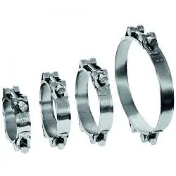 Top-Preis Gelenkbolzenschelle GEMI GBS 2-teilig - Spannbereich-Ø 80 bis 465 mm - Stahl verzinkt - Breite 30 mm