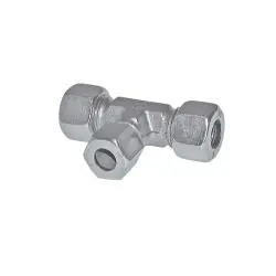 T-Reduzierverschraubung - Baureihe S - Stahl verzinkt - Rohr-Ø 6 bis 30 mm - PN 400 bis 630 Schnäppchen