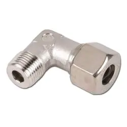 Online Kaufen Winkel-Einschraubverschraubung - Baureihe S - Edelstahl 1.4571 - Rohr-Ø 6 bis 16 mm - kon. metr. AG - PN bis 630