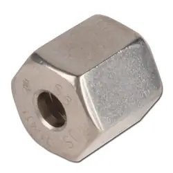 Begrenztes Angebot Überwurfmutter - Baureihe S - Edelstahl 1.4571 - Rohr-Ø 6 bis 38 mm - zyl. IG M14 x 1,5 bis M52 x 2 mm - PN bis 630