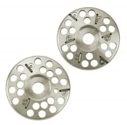Markenprodukt Klauenschneidscheibe - Aluminium - 3 bis 6 Cut - Scheiben-Ø 120 mm