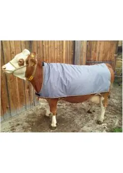 Direkt Vom Hersteller Thermodecke für Kühe - Breite 140 cm - Rückenlänge 145 bis 175 cm - wasserdicht bis 3000 mm