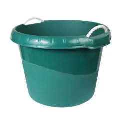 Wasser- und Futtertrog - Fassungsvermögen 45 l - grün Bestpreis