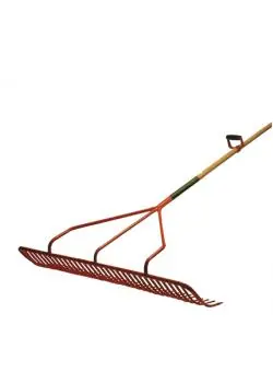 Top-Seller Handschlepprechen - mit Außenzinken - Länge 122 bis 131 cm - Zinken 28 bis 32 - mit Stiel