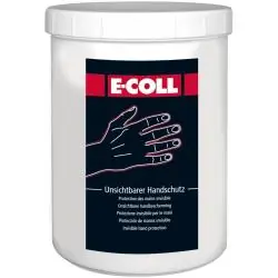 E-COLL Unsichtbarer Handschutz - 250 ml und 1 l - VE 1 und 25 Stück - Preis per VE Finale Aktion
