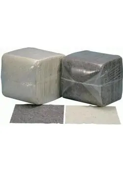 Begrenztes Angebot Putztuch dunkelbunt und rohweiß - Zugeschnitten 38 x 38 cm - Material Baumwolle - Gewicht 10 kg - VE 350 Stück - Preis per Pack